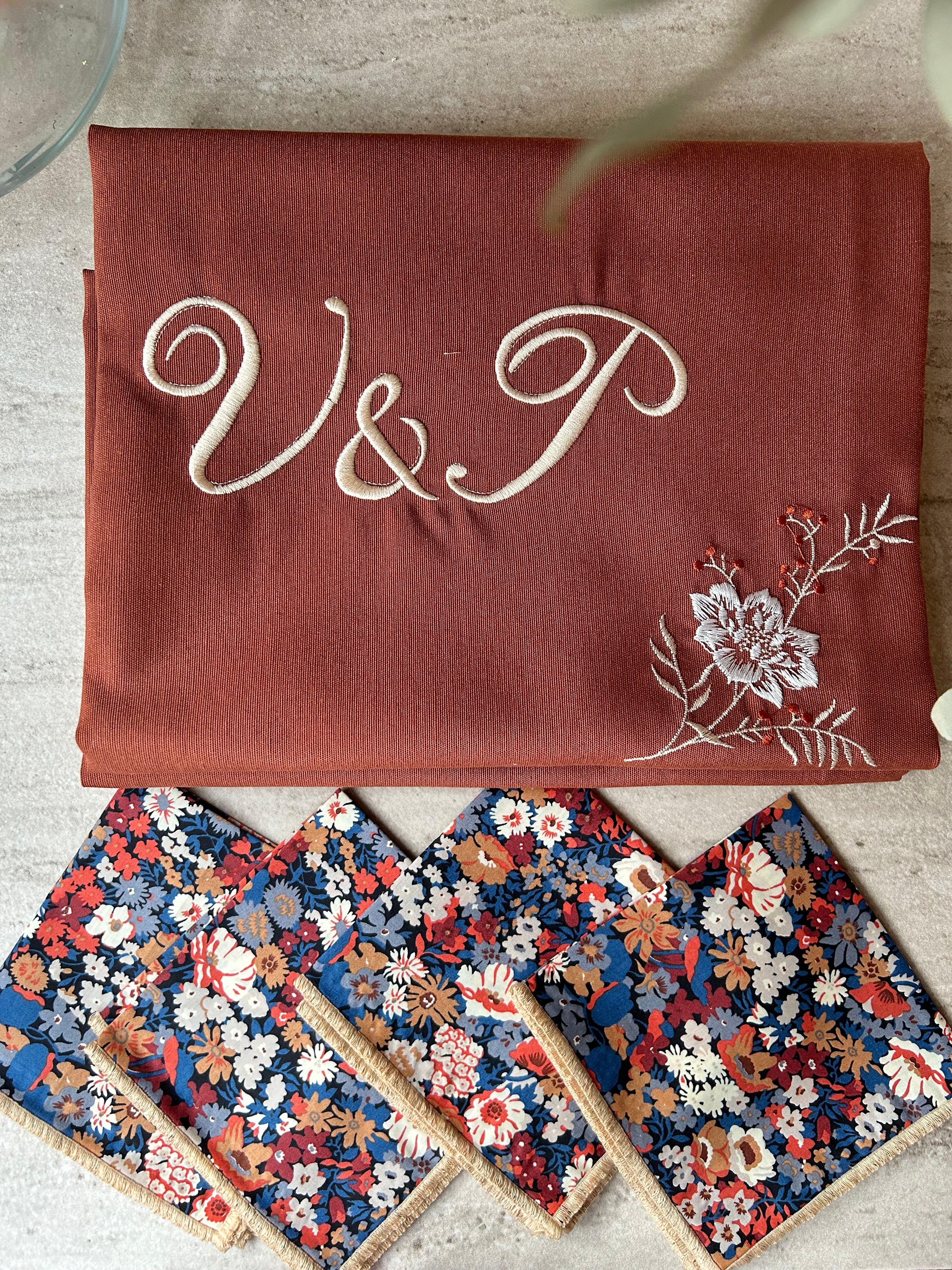Pack FRONDA Mantel y Servilletas