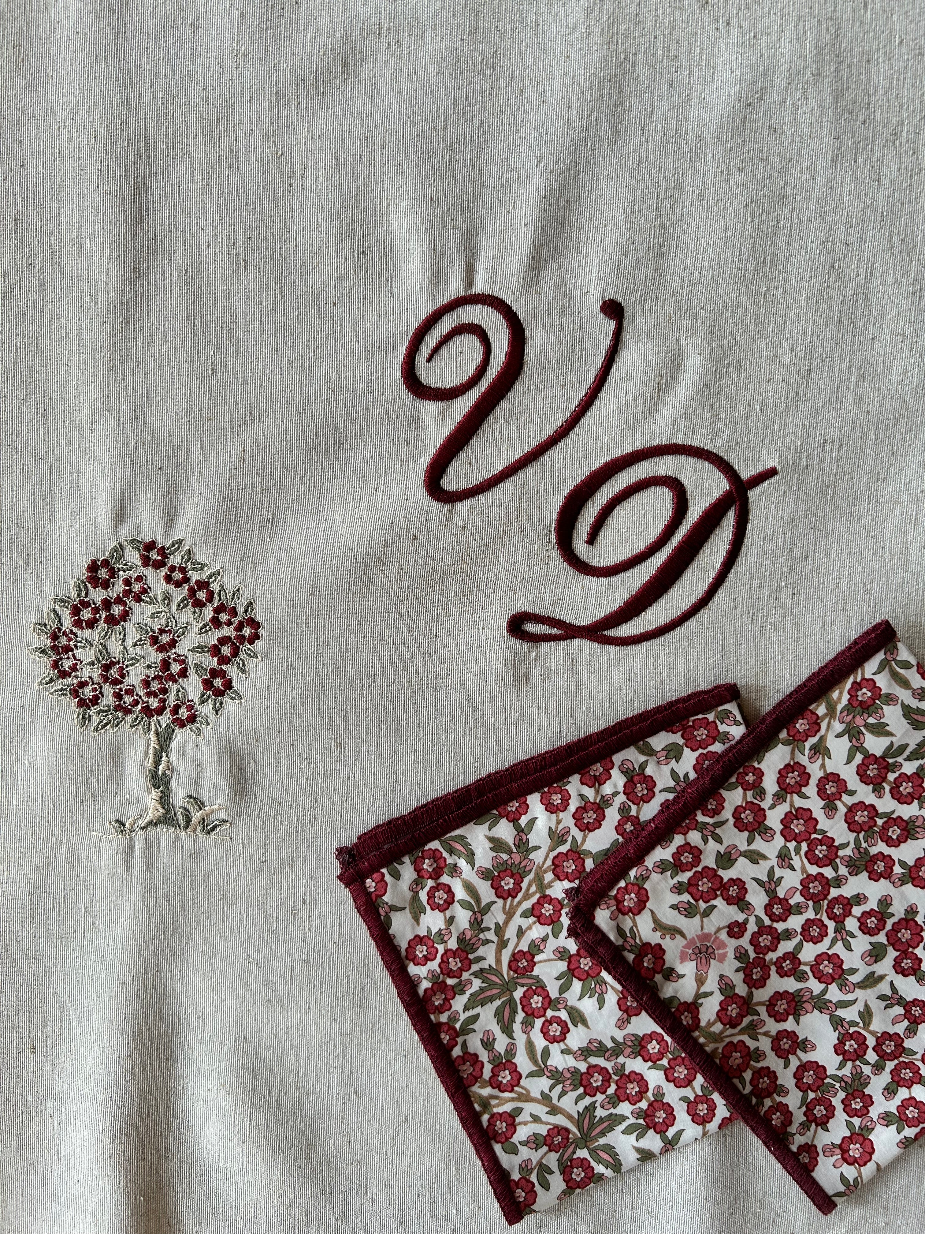 Pack VILLA Mantel y Servilletas