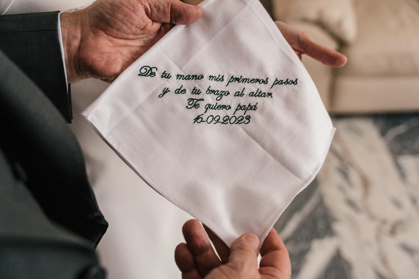 Pañuelo Caballero Frase