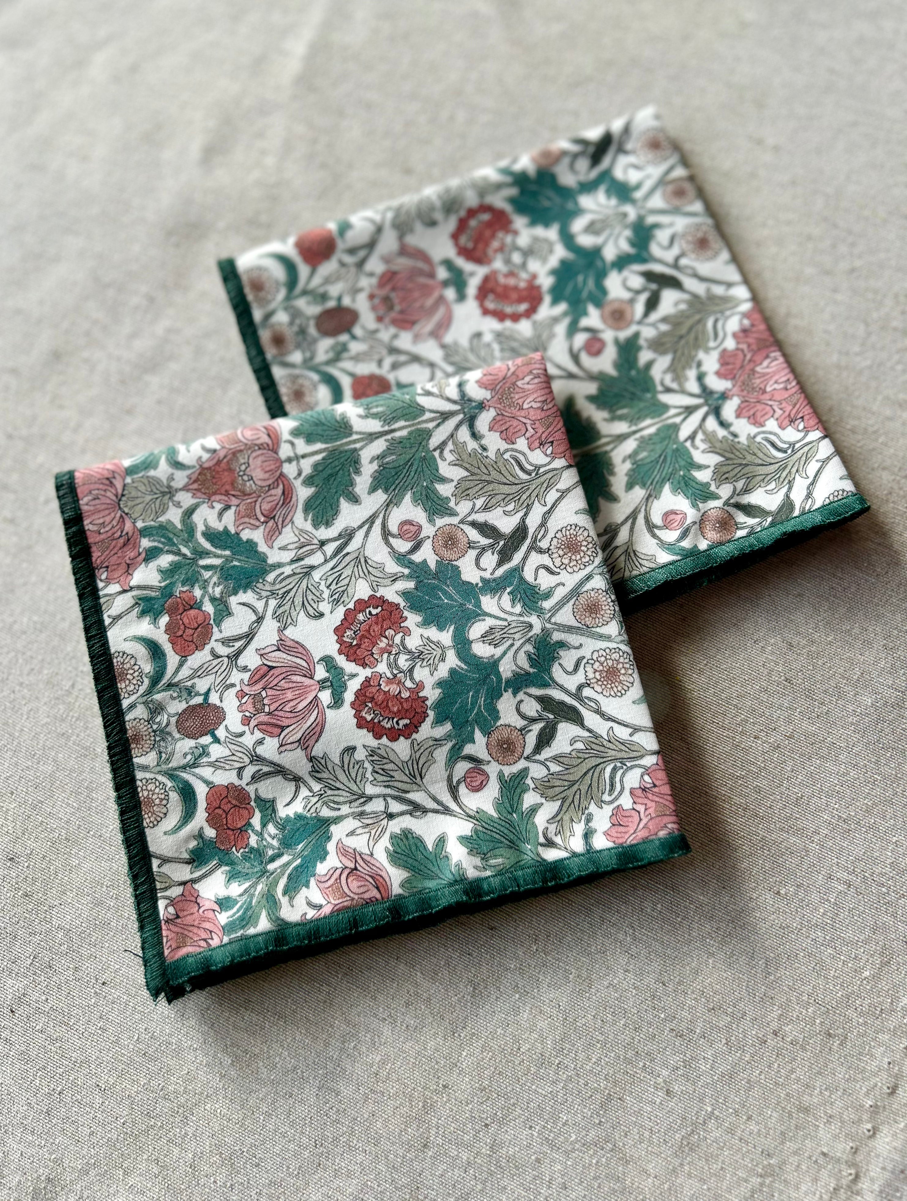 Servilletas Cóctel Liberty Clavel (Pack de 2)