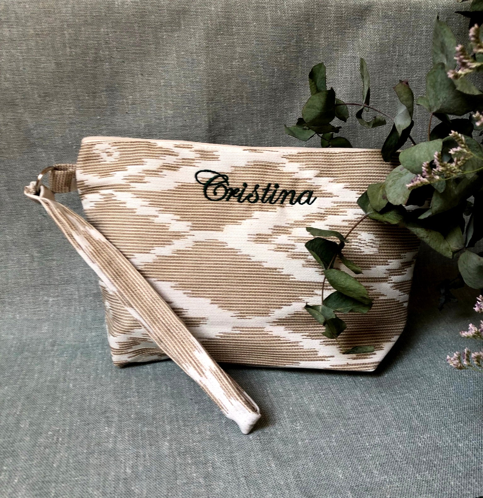 Neceser Lenguas Mallorquinas Beige