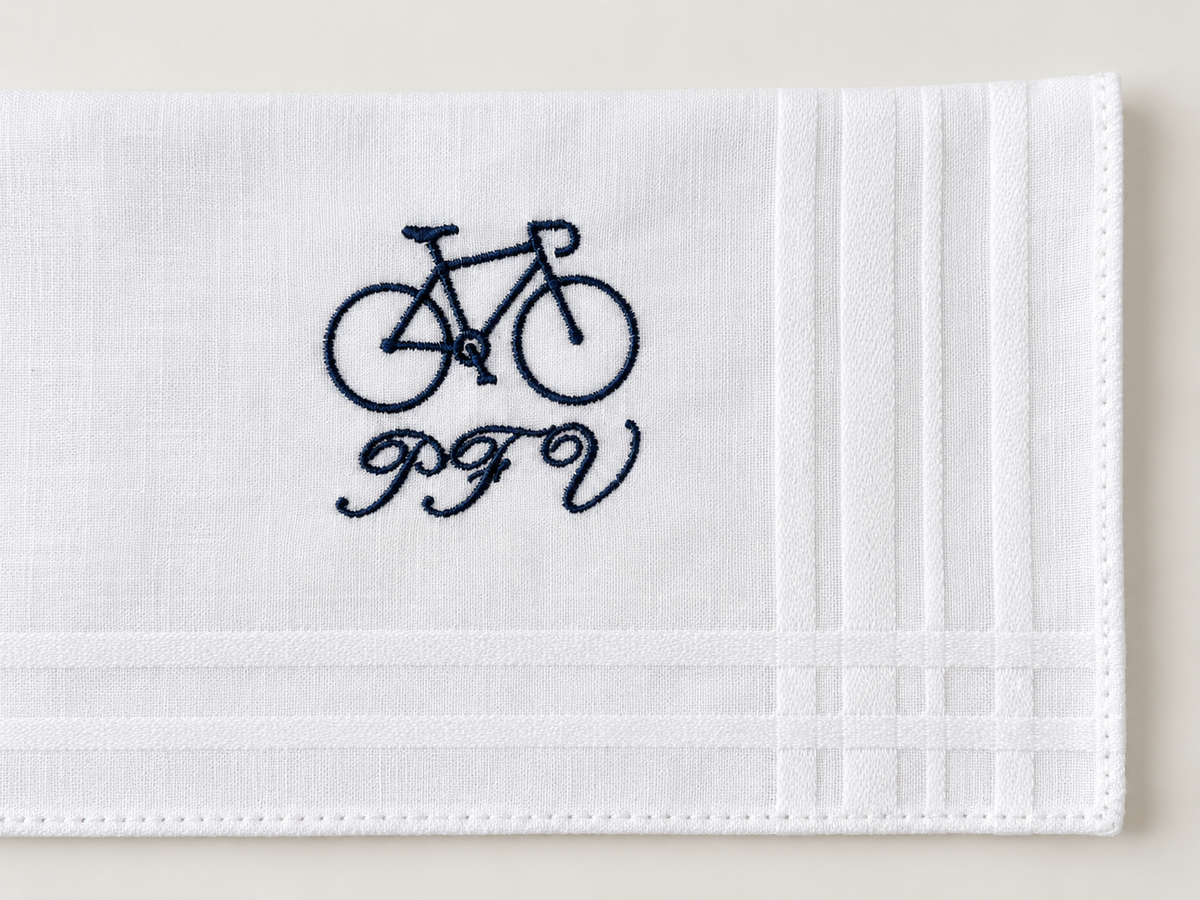 Pañuelo Bicicleta Iniciales