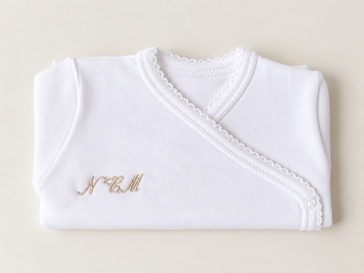 Bodie bebé iniciales Newborn T0